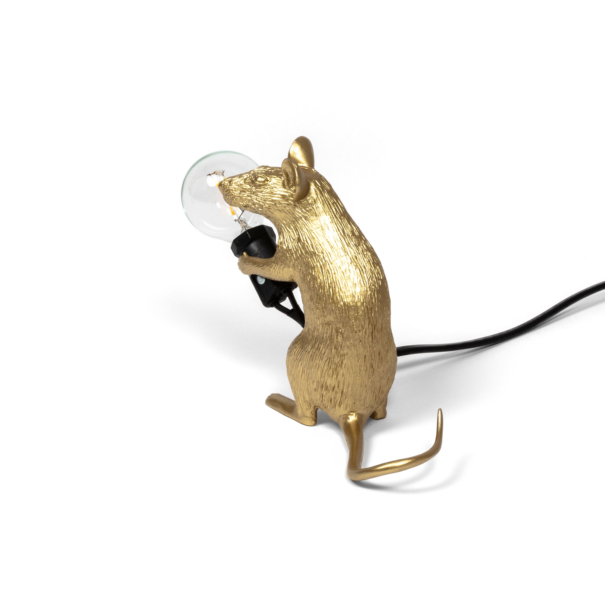 Seletti Tischleuchte Mouse Lamp sitting