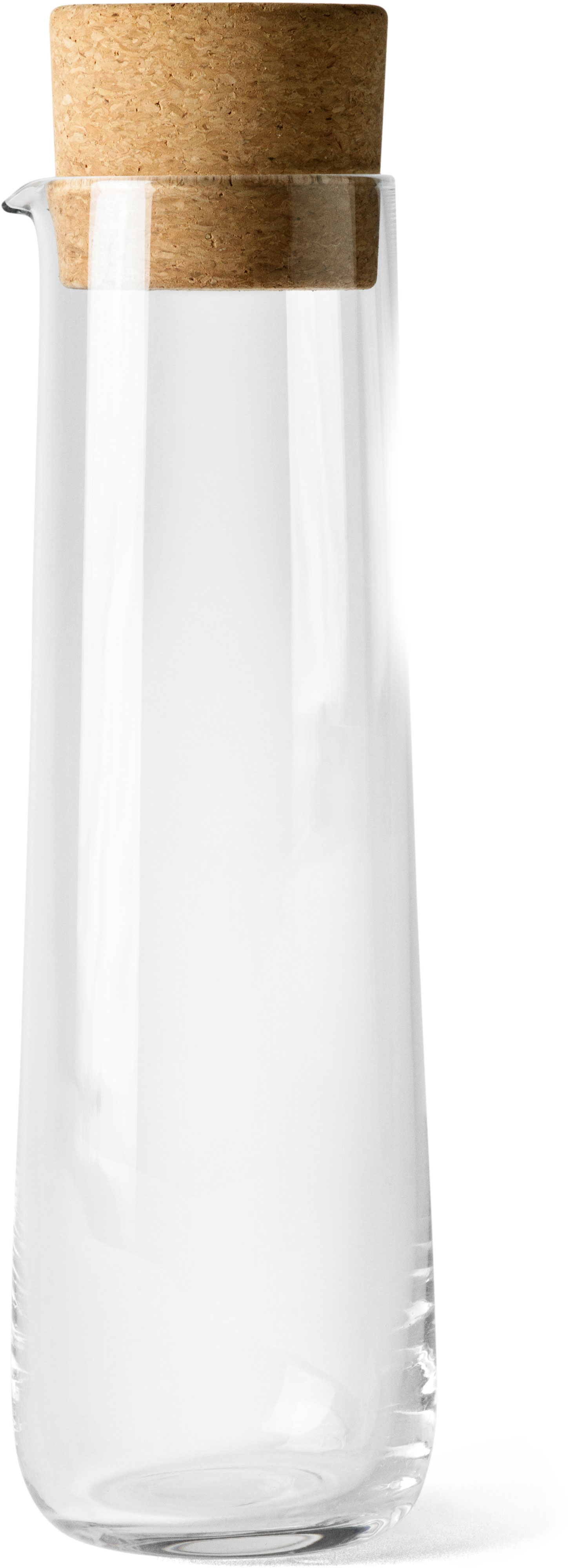 Audo Wasserkaraffe 1,2 Liter mit Korkdeckel