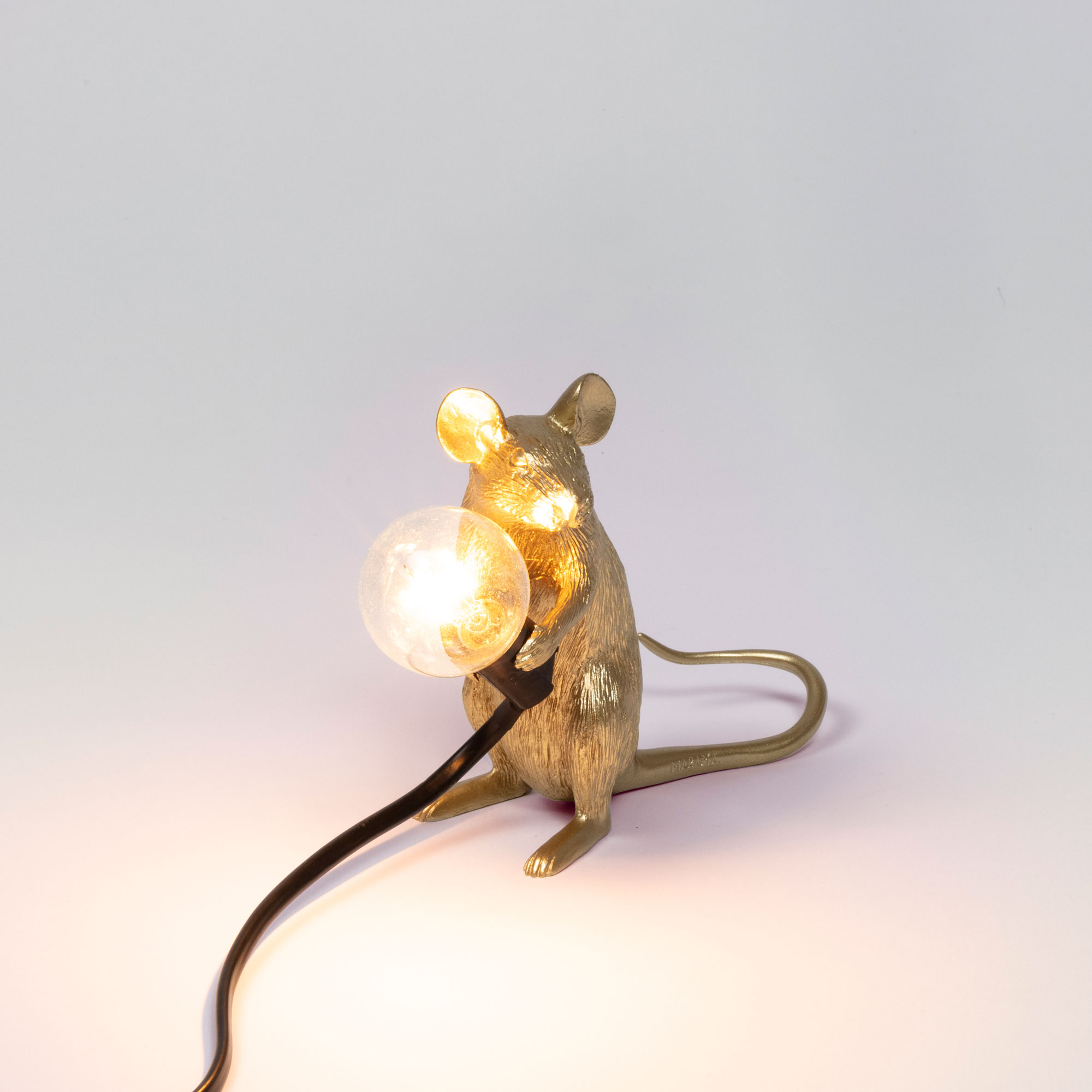Seletti Tischleuchte Mouse Lamp sitting