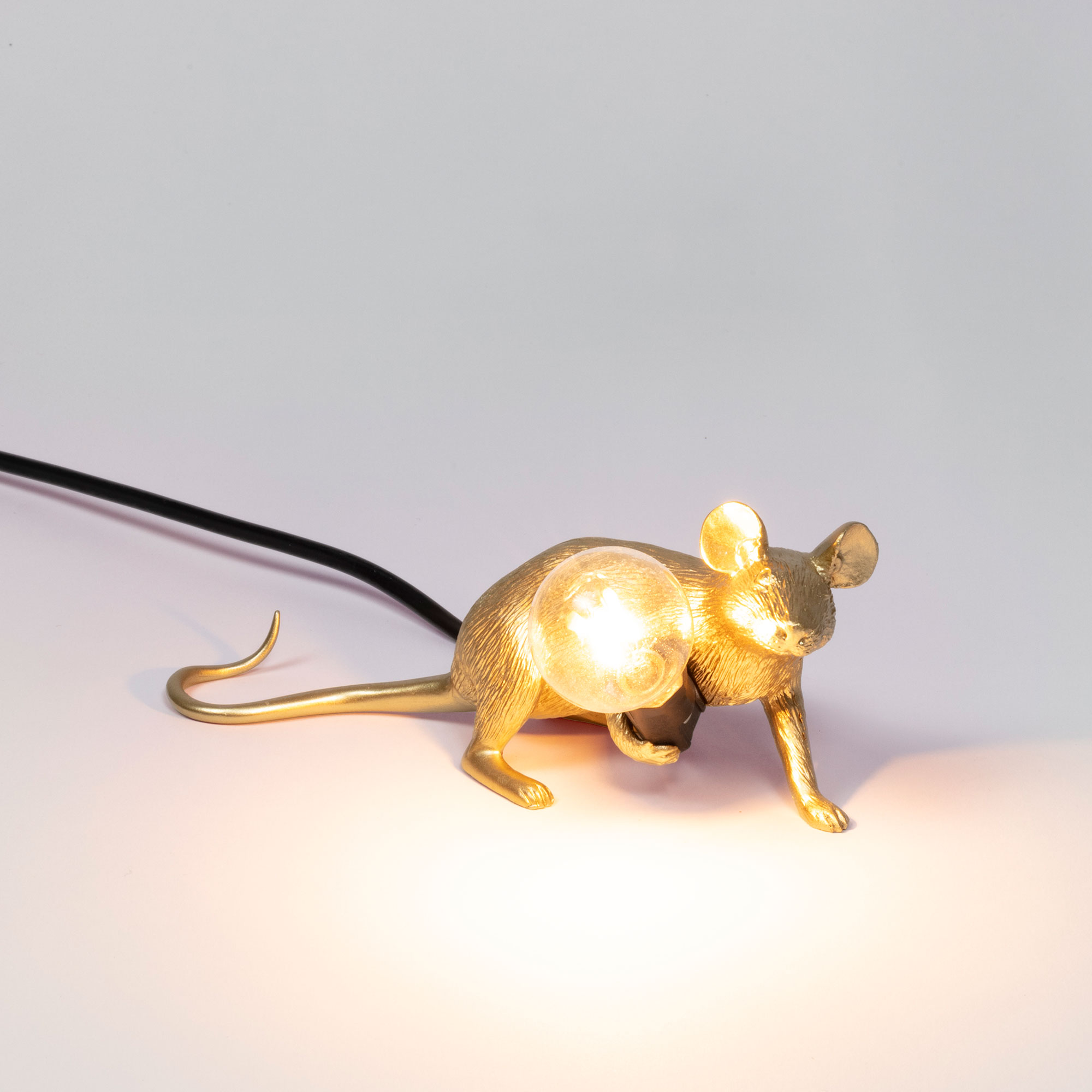 Seletti Tischleuchte Mouse Lamp lying