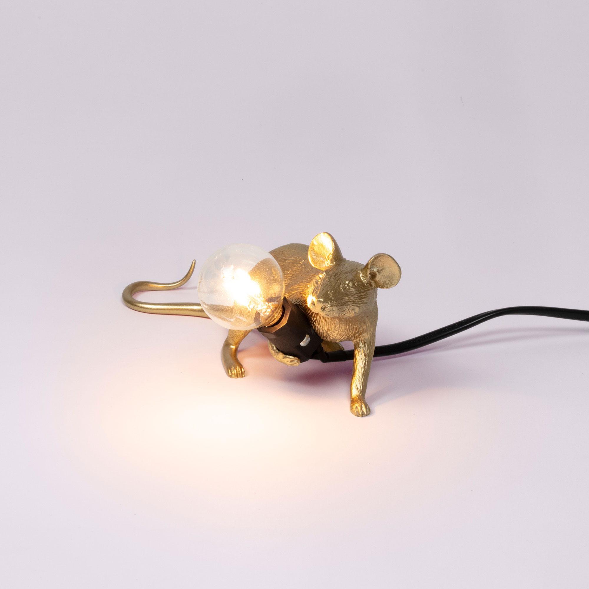 Seletti Tischleuchte Mouse Lamp lying